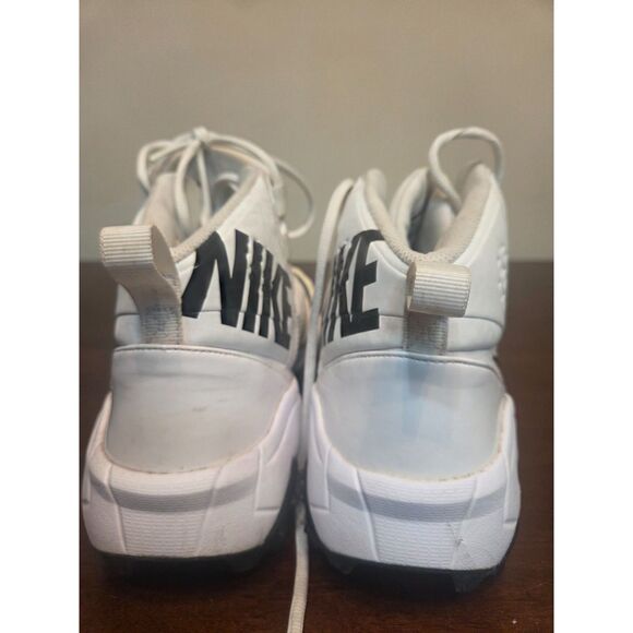 ​Nike Zoom Force Savage Elite TD Football Cleats White Black 923306-101 Size 14 main image 7